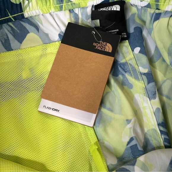 NWT! The North Face Printed Class V Pull On Shorts 7'' Mens Sz XXL Tropical Camo - Picture 4 of 9
